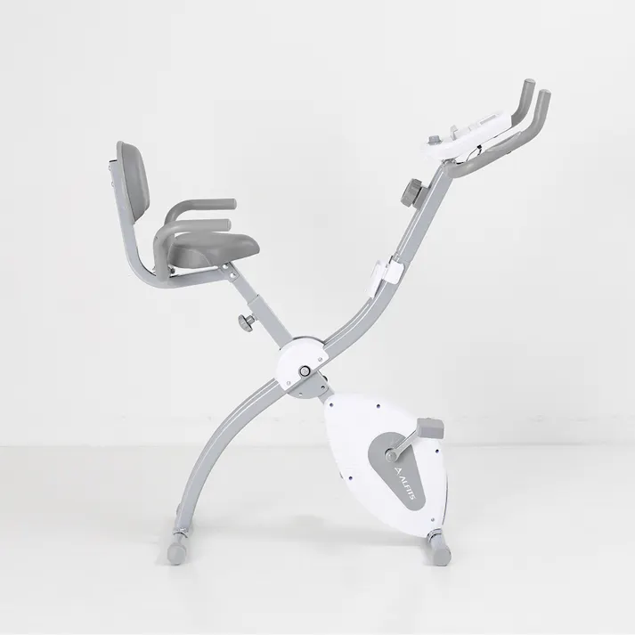 アルインコ コンフォートバイク AFBX4922 折りたたみ可能 コンパクト 軽量 省スペース 静音性 8段階負荷ダイヤル調節 フィットネスバイク【別送品】