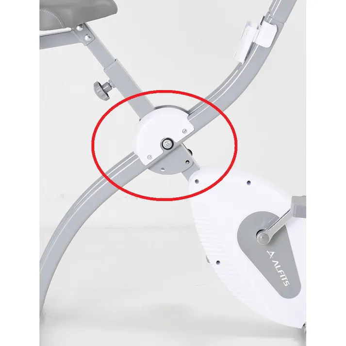 アルインコ コンフォートバイク AFBX4922 折りたたみ可能 コンパクト 軽量 省スペース 静音性 8段階負荷ダイヤル調節 フィットネスバイク【別送品】