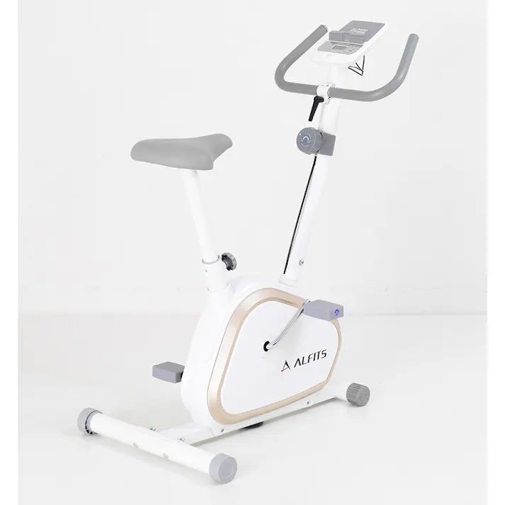 アルインコ チャージワークバイク AFB7024 ペダルを漕ぐだけカンタン発電 マグネット負荷調節8段階 タブレットトレー付 フィットネスバイク【別送品】