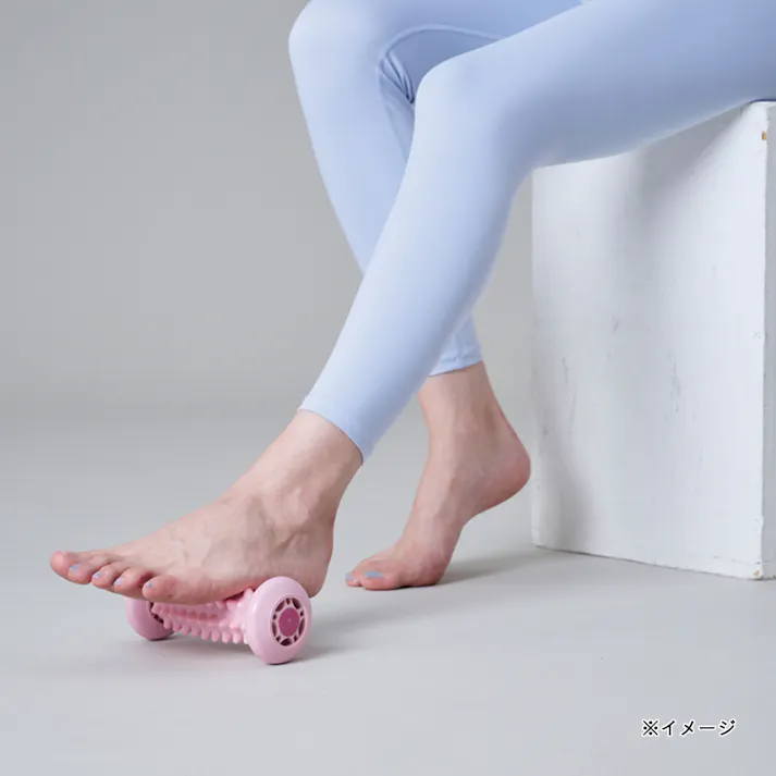 MIVIOS 足裏ほぐしローラー ソフト ピンク