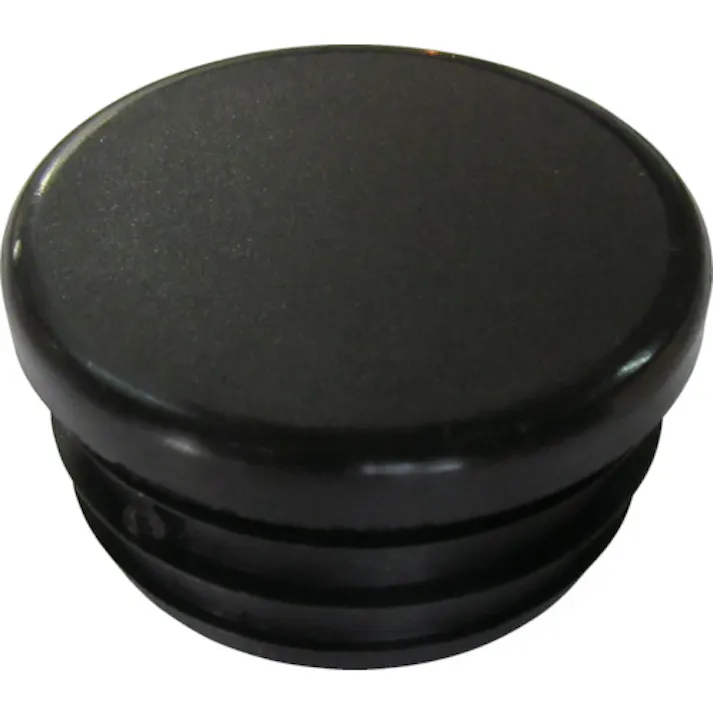 【CAINZ-DASH】アルインコ住宅機器事業部 樹脂キャップ 丸パイプ60用 ブラック (2個入) AC338K2【別送品】