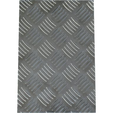 【CAINZ-DASH】アルインコ住宅機器事業部 アルミ縞板２００ｘ３００ｘ２．０ｔ【別送品】