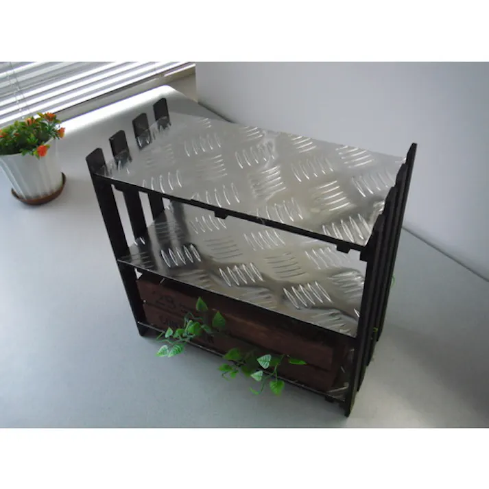 【CAINZ-DASH】アルインコ住宅機器事業部 アルミ縞板450x900x2.0t CI490N2【別送品】