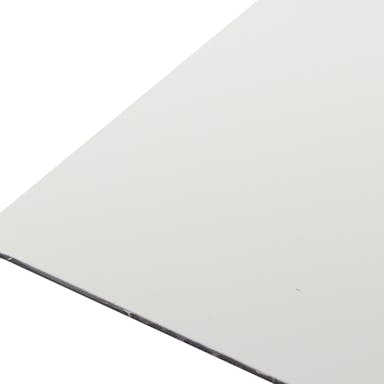 アルミ複合板 両面 910×1820 アイボリーホワイト【SU】