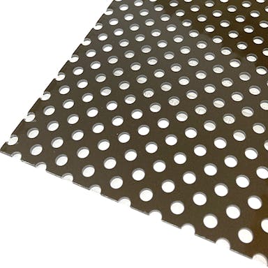アルインコ アルミ複合板パンチング ブロンズ CG23P-00 3×200×300