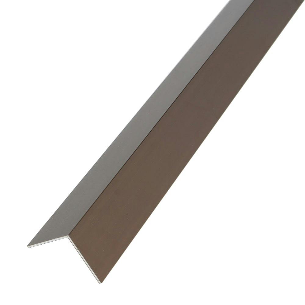 アルミ等辺アングル ブロンズつや消し 25×25×0.8×3640【SU】 | ねじ