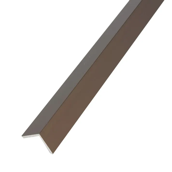 アルミ等辺アングル ブロンズ艶消し FA206B 2.0×20×4000【SU】