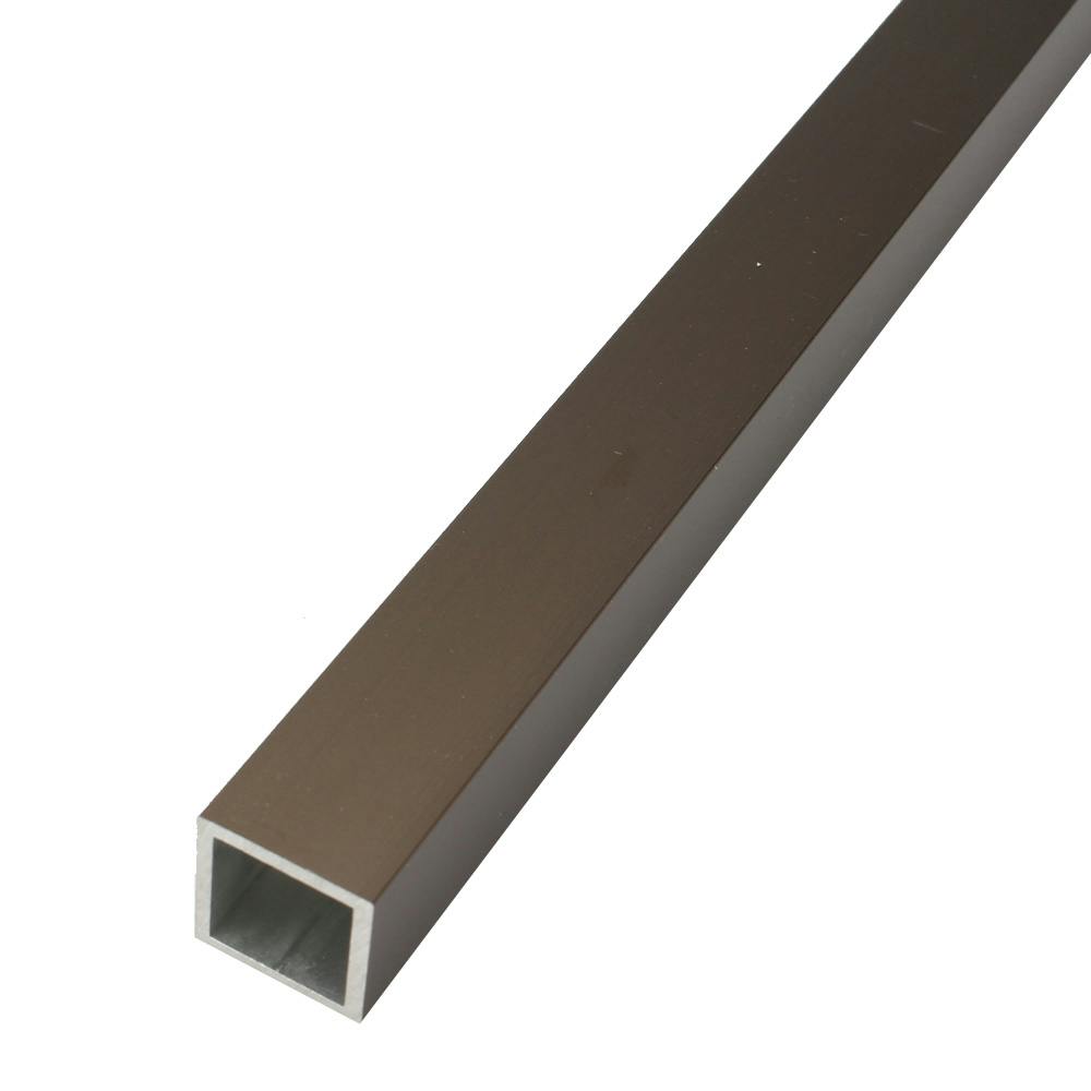 アルミ角パイプ ブロンズつや消し FB206B2 2.0×25×25×2000