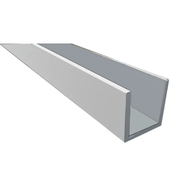 アルミチャンネル シルバーつや消し FE217S2 2.0×25×15×2000