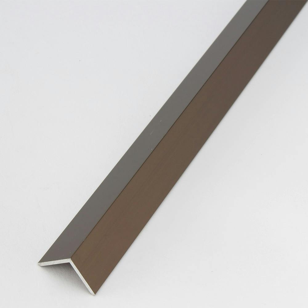 アルミ等辺アングル ブロンズつや消し FA206B1 20.×20×20×1000