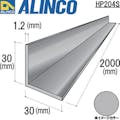 【CAINZ-DASH】アルインコ住宅機器事業部 アルミ等辺アングル　３０ｘ３０ｘ１．２シルバー　２ｍ HP204S【別送品】