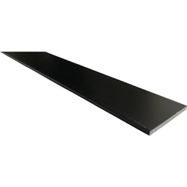 【CAINZ-DASH】アルインコ住宅機器事業部 アルミフラットバー　３０ｘ２．０　ブラック　２ｍ【別送品】