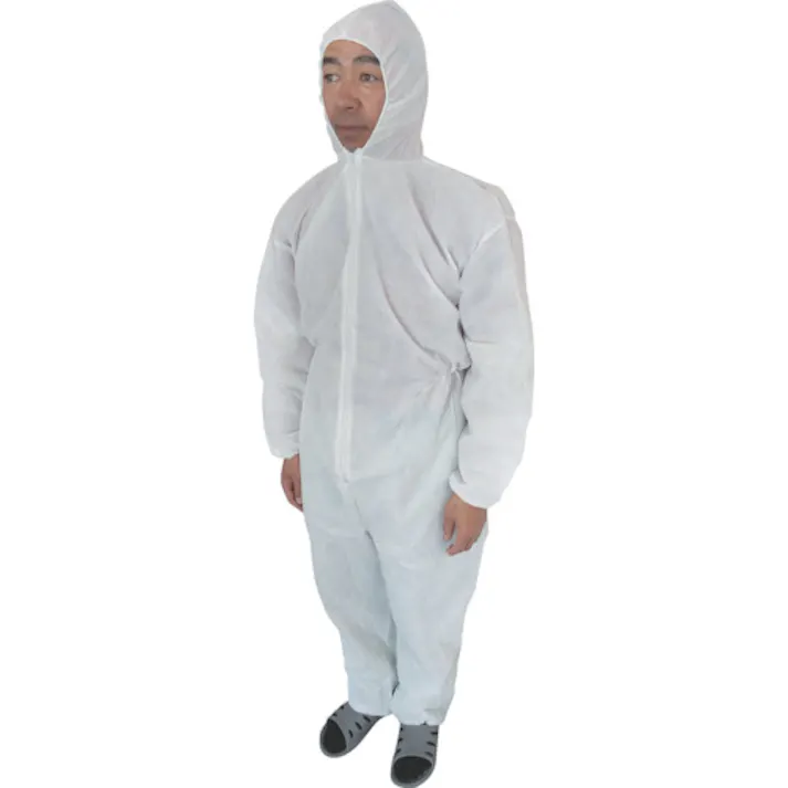 【CAINZ-DASH】丸和ケミカル 不織布つなぎ服 3Lサイズ 6500-3L【別送品】