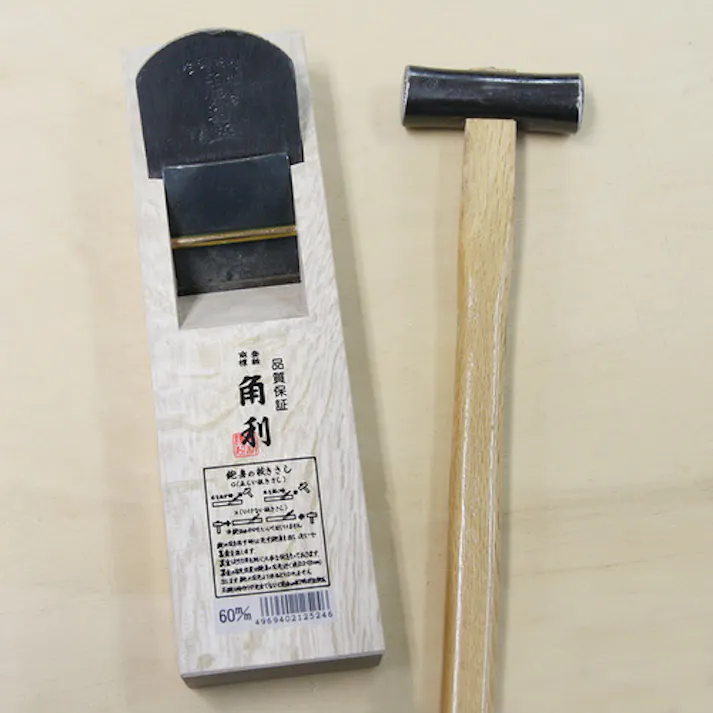 【CAINZ-DASH】角利産業 二枚刃鉋 60mm 12524【別送品】
