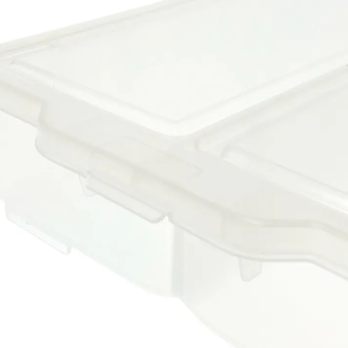 セパレート付コンテナ クリア AP3517-4 幅56.5cm 奥28.9cm 高さ8.8cm