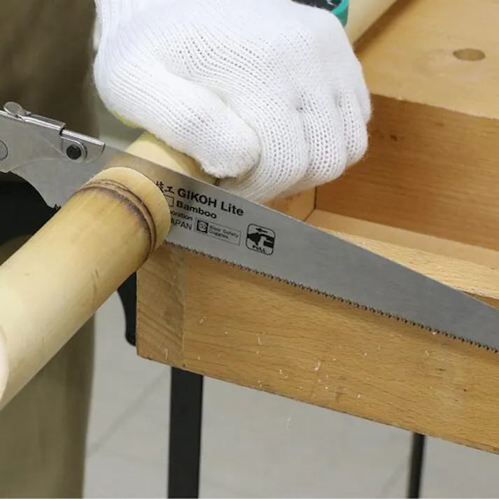 【CAINZ-DASH】角利産業 スーパー技工替刃式片刃鋸 竹用210mm 41142【別送品】