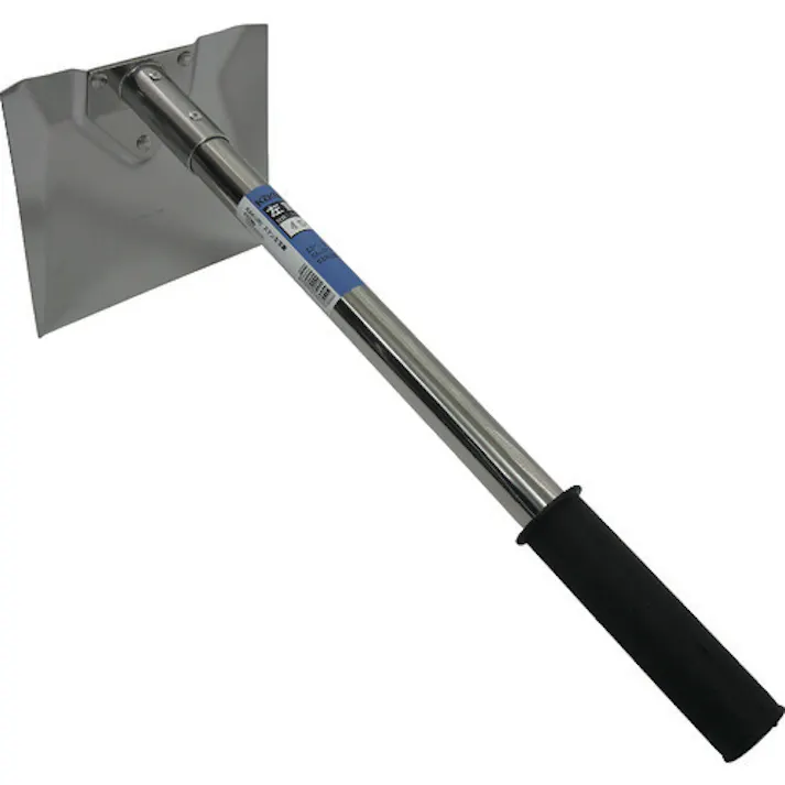 【CAINZ-DASH】角利産業 ステン左官鍬 450mm 56059【別送品】
