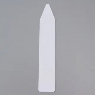 園芸ラベル 立型 白 7.5cm 18枚入