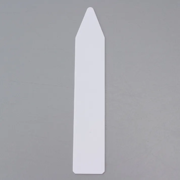 園芸ラベル 立型 白 7.5cm 18枚入