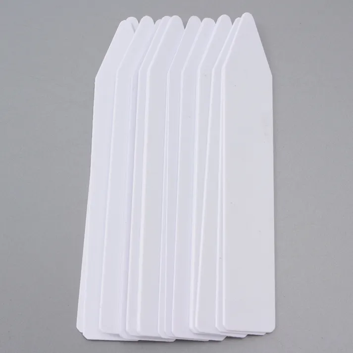 園芸ラベル 立型 白 7.5cm 18枚入