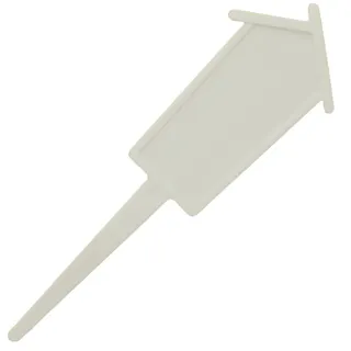 園芸ラベル かさ型 白