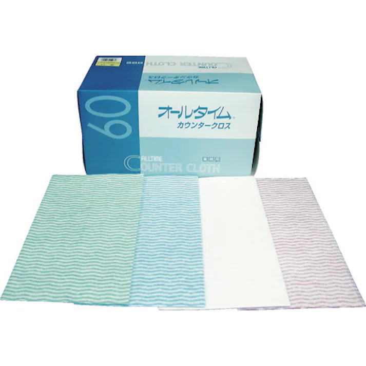 【CAINZ-DASH】東京メディカル カウンタークロス 35x61cm ホワイト (100枚入) FT-100【別送品】