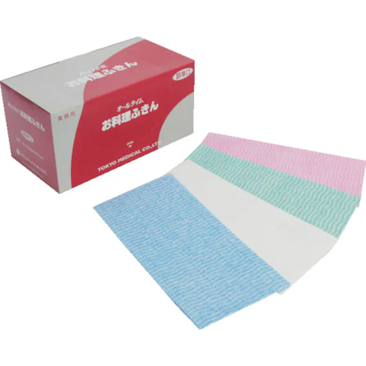 【CAINZ-DASH】東京メディカル 業務用ふきん 超厚手タイプ 30x61cm ピンク (30枚入) FT-901【別送品】