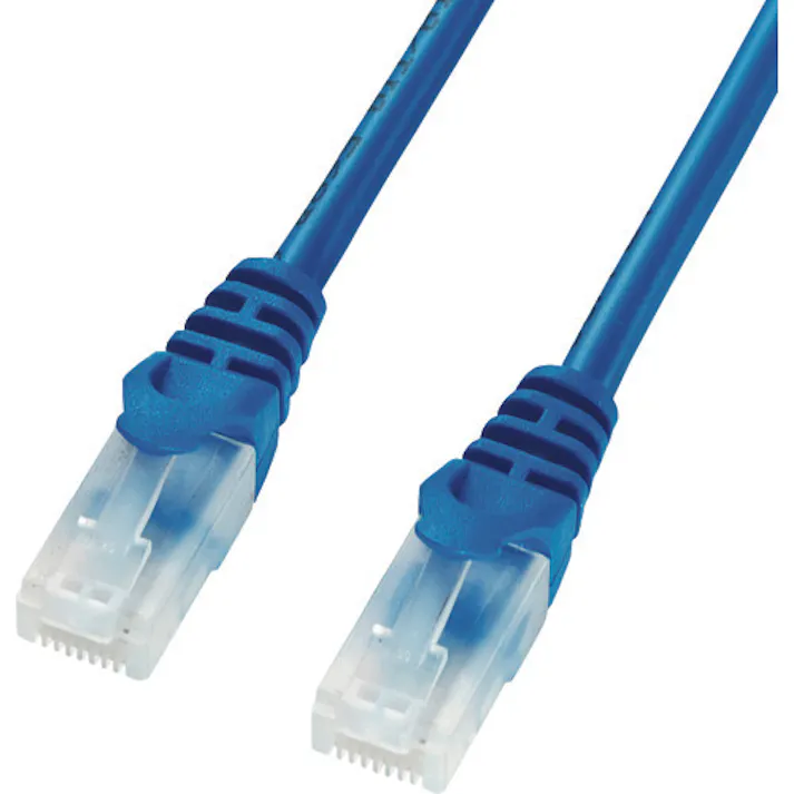 【CAINZ-DASH】サンワサプライ ツメ折れ防止CAT5eLANケーブル LA-Y5TS-005BL【別送品】