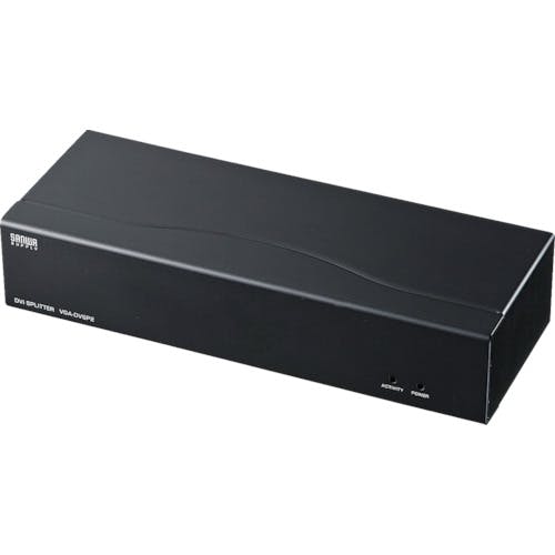 サンワサプライ ディスプレイ分配器 VGA-DVSP2 LANケーブル サンワサプライ ディスプレイ分配器 VGA-DVSP2 LANケーブル