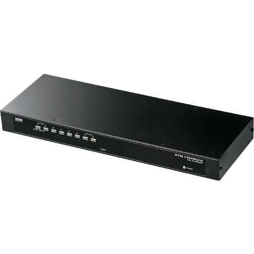 サンワサプライ PS/2・USB両対応パソコン自動切替器(8:1) SW-KVM8UP AVセレクター サンワサプライ PS/2・USB両対応パソコン自動切替器(8:1) SW-KVM8UP AVセレクター