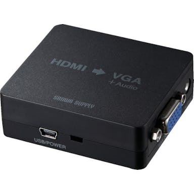【CAINZ-DASH】サンワサプライ 変換コンバーター（ＨＤＭＩ信号ＶＧＡタイプ） VGA-CVHD1【別送品】