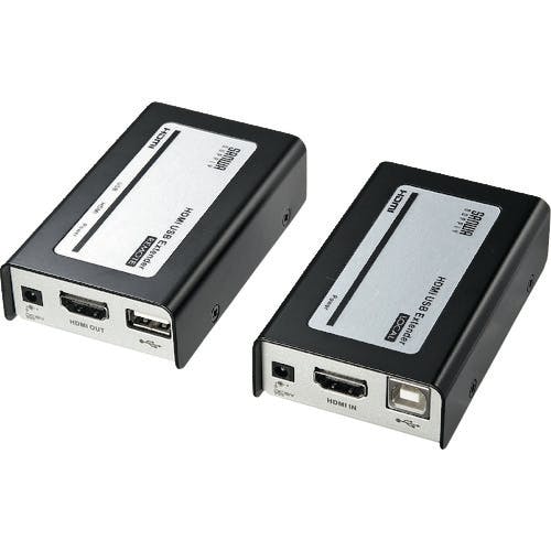 サンワサプライ HDMI+USB2.0エクステンダー VGA-EXHDU LANアダプター サンワサプライ HDMI+USB2.0エクステンダー VGA-EXHDU LANアダプター