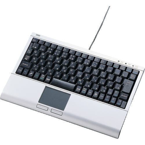 サンワサプライ タッチパッド付キーボード SKB-TP01SVN キーボード サンワサプライ タッチパッド付キーボード SKB-TP01SVN キーボード
