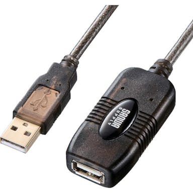【CAINZ-DASH】サンワサプライ ＵＳＢリピーターケーブル　２０ｍ KB-USB-R220【別送品】