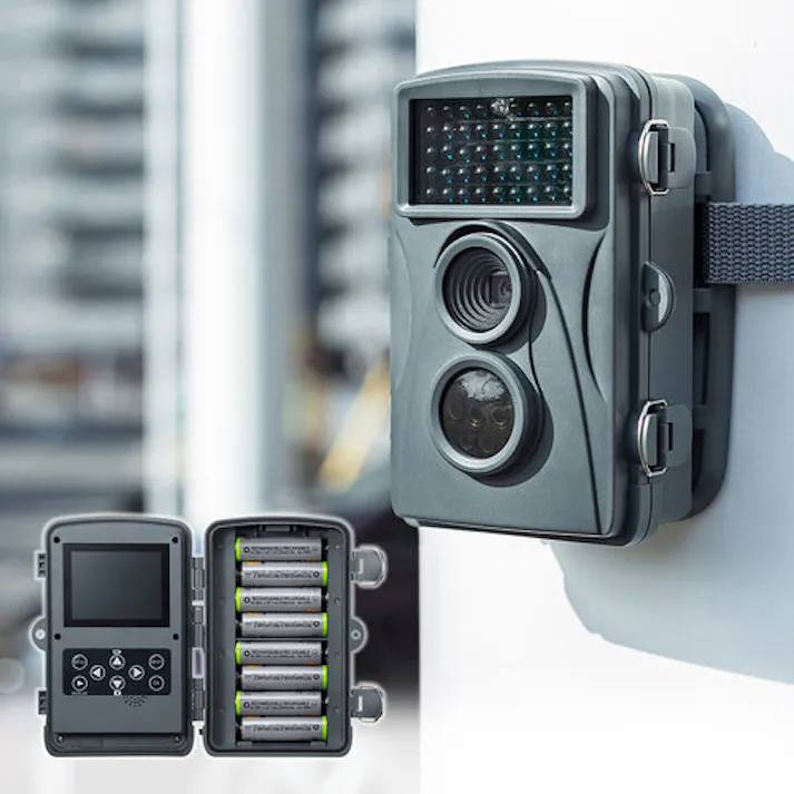 【CAINZ-DASH】サンワサプライ セキュリティカメラ CMS-SC01GY【別送品】