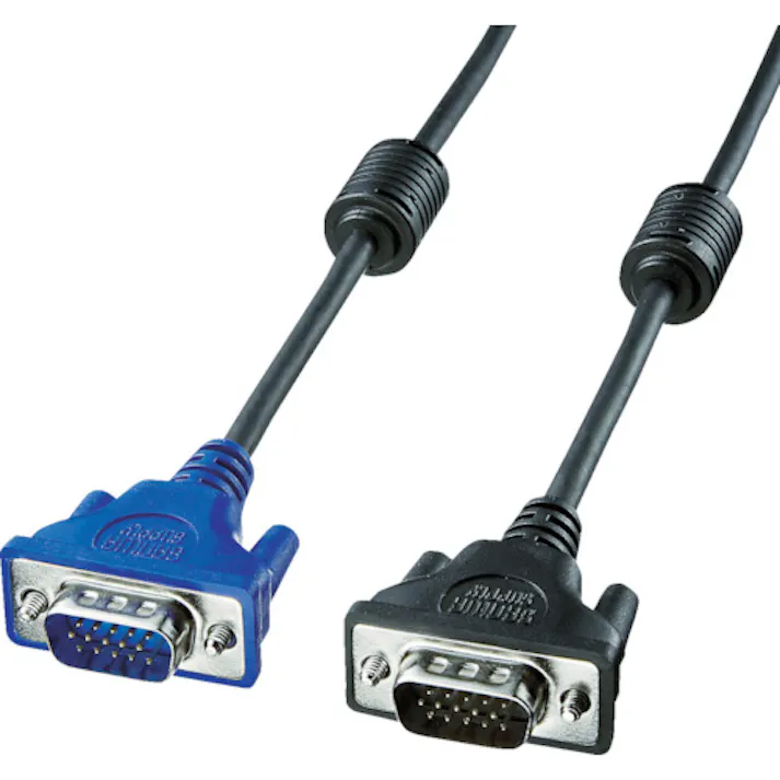 【CAINZ-DASH】サンワサプライ ディスプレイケーブルケーブル長2m KC-VMH2【別送品】