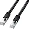 【CAINZ-DASH】サンワサプライ CAT6 LANケーブル PoE対応タイプ ブラック 5m KB-T6POE-05BK【別送品】