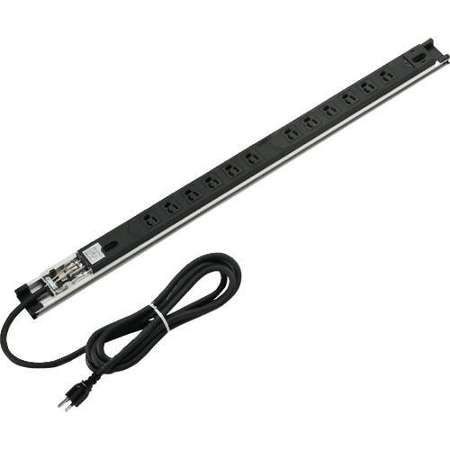 サンワサプライ 19インチサーバーラック用コンセント(15A) TAP-SV1512 コンセント サンワサプライ 19インチサーバーラック用コンセント(15A) TAP-SV1512 コンセント