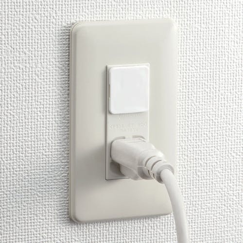 CAINZ-DASH】サンワサプライ 電源タップ用コンセントキャップ ホワイト