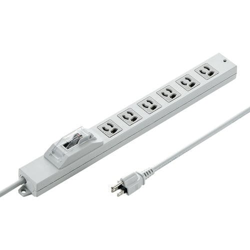 サンワサプライ 安全ブレーカータップ TAP-BR36A-5 オフィス用タップ サンワサプライ 安全ブレーカータップ TAP-BR36A-5 オフィス用タップ