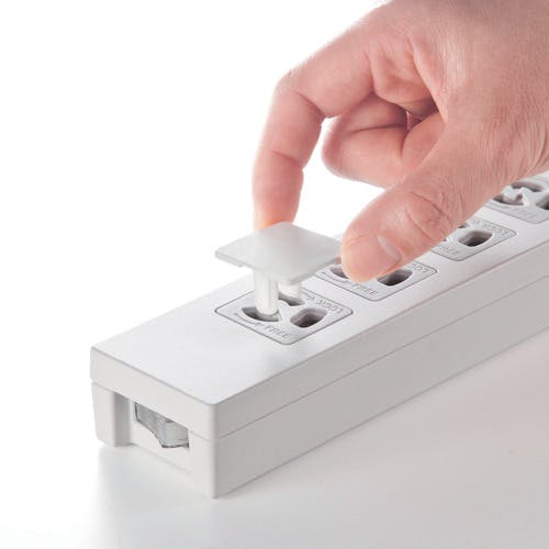 チャップアップ3本セット‼️ CAINZ-DASH】サンワサプライ 電源タップ用コンセントキャップホワイト