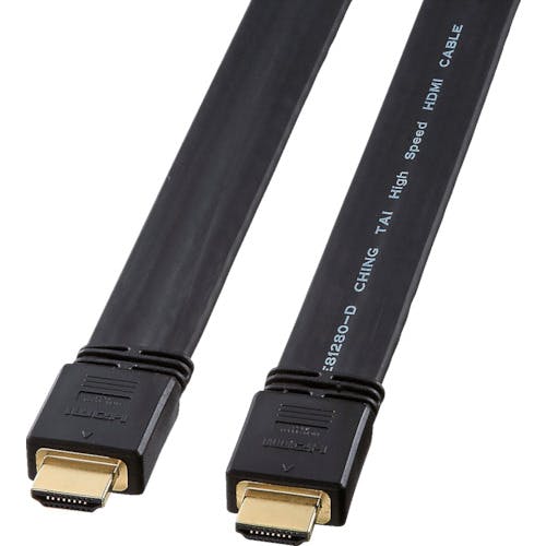 サンワサプライ HDMIケーブル フラットタイプ KM-HD20-100FK HDMIケーブル サンワサプライ HDMIケーブル フラットタイプ KM-HD20-100FK HDMIケーブル