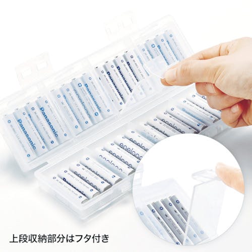 CAINZ-DASH】サンワサプライ 電池ケース（単4用） DG-BT8C【別送品