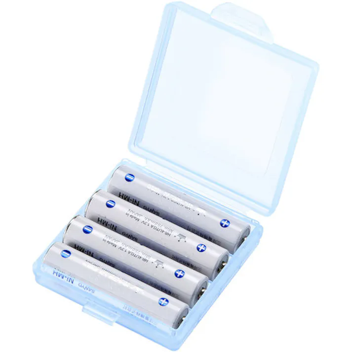 【CAINZ-DASH】サンワサプライ 電池ケース(単4用)2個入り DG-BT4BLN【別送品】