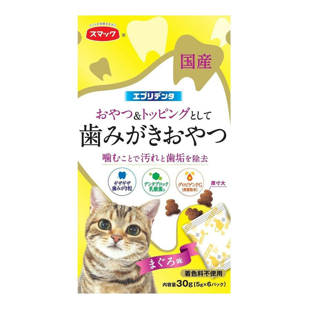 エブリデンタ 歯みがきおやつ まぐろ味 30g