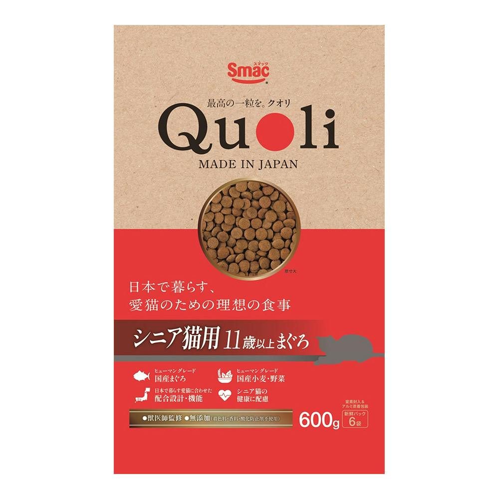 Quoli シニア猫用 11歳以上 まぐろ 600g