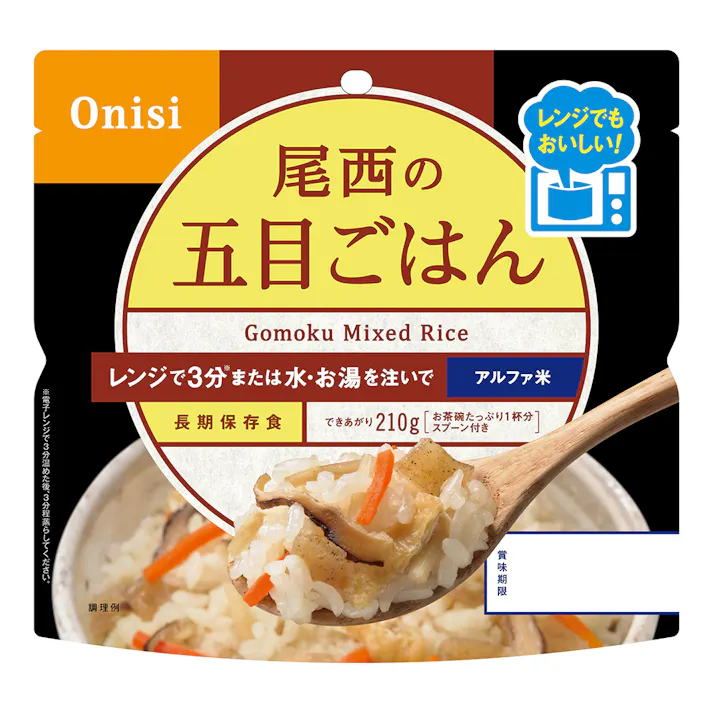 尾西食品 尾西の五目ごはん 80g