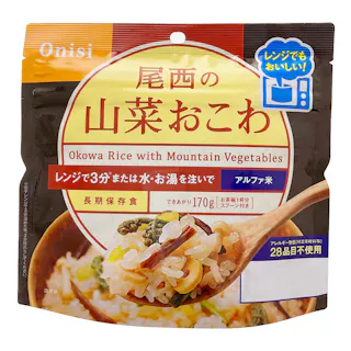 尾西食品 尾西の山菜おこわ 80g