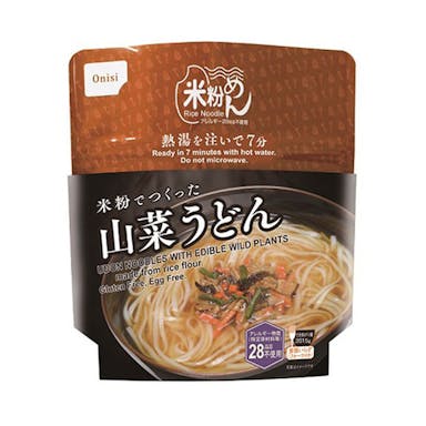 尾西食品 米粉でつくった山菜うどん