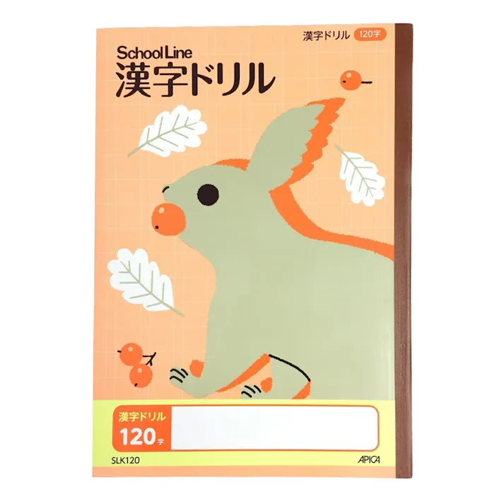 日本ノート アピカ スクールキッズ 漢字ドリル 120字 セミB5